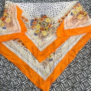 Beautiful floral scarf